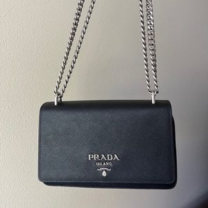 Black Saffiano Prada Bag